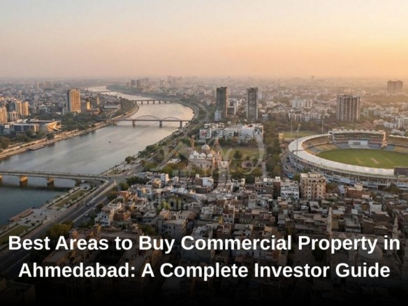 Commercial Aerial view Ahmedabad