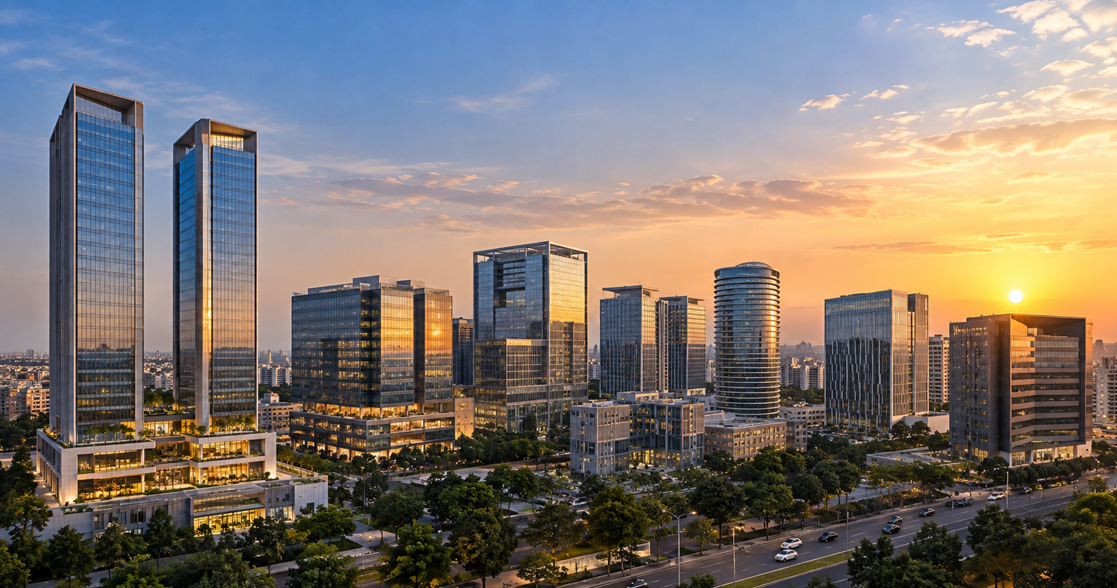 Top 10 corporate builduing in Ahmedabad